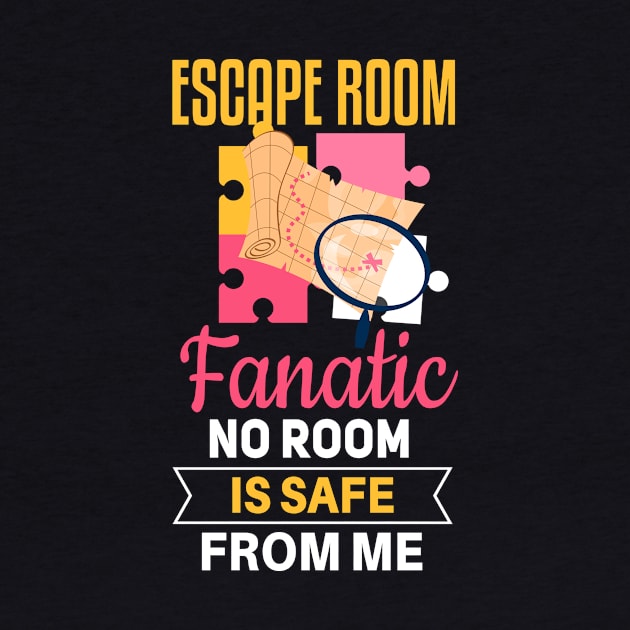 Cool escape room saying design by Realfashion